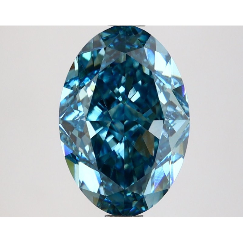 Diament laboratoryjny o barwie fantazyjnej szlif owalny, 2.92ct, VVS2, Fancy Vivid Blue, IGI LG655452001 Diament laboratoryjny o barwie fantazyjnej szlif owalny, 2.92ct, VVS2, Fancy Vivid Blue, IGI LG655452001