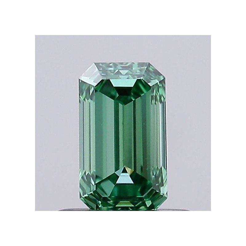 Diament laboratoryjny o barwie fantazyjnej szlif szmaragdowy, 0.62ct, VVS2, Fancy Vivid Green, IGI LG733563928 Diament laboratoryjny o barwie fantazyjnej szlif szmaragdowy, 0.62ct, VVS2, Fancy Vivid Green, IGI LG733563928