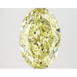 Diament laboratoryjny o barwie fantazyjnej szlif owalny, 2.83ct, VVS2, Fancy Intense Yellow, IGI LG632425866