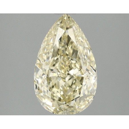 Diament laboratoryjny o barwie fantazyjnej szlif gruszkowy, 2.06ct, VVS2, Fancy Intense Yellow, IGI LG697504929