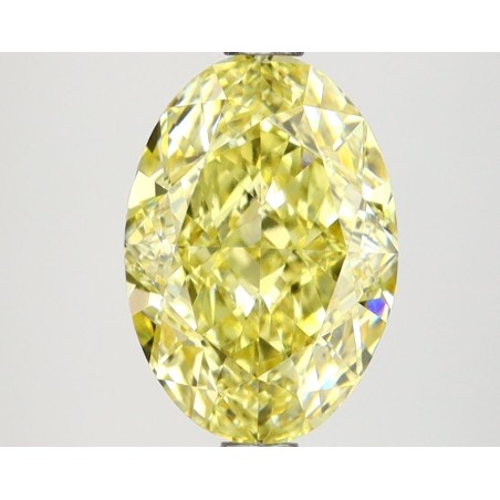 Diament laboratoryjny o barwie fantazyjnej szlif owalny, 2.77ct, VVS2, Fancy Intense Yellow, IGI LG645481614