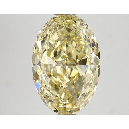 Diament laboratoryjny o barwie fantazyjnej szlif owalny, 2.76ct, VVS2, Fancy Intense Yellow, IGI LG647419813