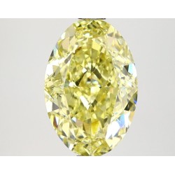 Diament laboratoryjny o barwie fantazyjnej szlif owalny, 2.75ct, VVS2, Fancy Intense Yellow, IGI LG645481611