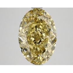 Diament laboratoryjny o barwie fantazyjnej szlif owalny, 2.68ct, VVS2, Fancy Intense Yellow, IGI LG662457920