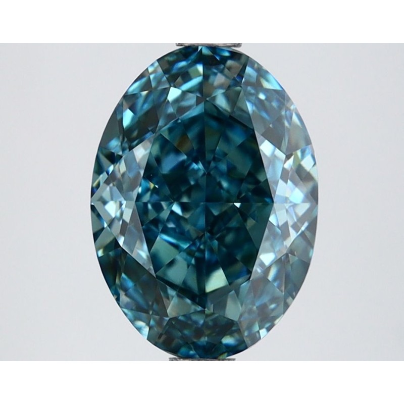Diament laboratoryjny o barwie fantazyjnej szlif owalny, 2.67ct, VVS2, Fancy Vivid Blue, IGI LG654418485 Diament laboratoryjny o barwie fantazyjnej szlif owalny, 2.67ct, VVS2, Fancy Vivid Blue, IGI LG654418485