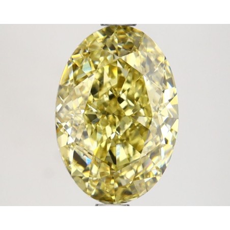 Diament laboratoryjny o barwie fantazyjnej szlif owalny, 2.63ct, VVS2, Fancy Intense Yellow, IGI LG649488602