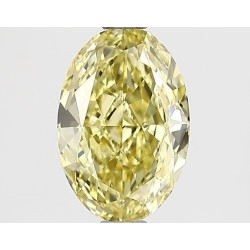 Diament laboratoryjny o barwie fantazyjnej szlif owalny, 1.6ct, VVS2, Fancy Intense Yellow, IGI LG627423756