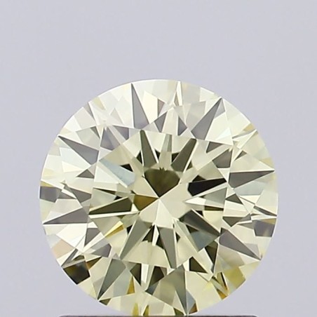 Diament laboratoryjny o barwie fantazyjnej szlif okrągły, 1.01ct, VVS2, Fancy Light Yellow, IGI LG731582272