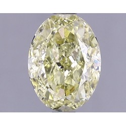 Diament laboratoryjny o barwie fantazyjnej szlif owalny, 1.54ct, VVS2, Fancy Intense Yellow, IGI LG624439896
