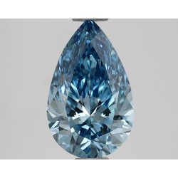 Diament laboratoryjny o barwie fantazyjnej szlif gruszkowy, 1.04ct, VVS1, Fancy Vivid Blue, IGI LG652487886