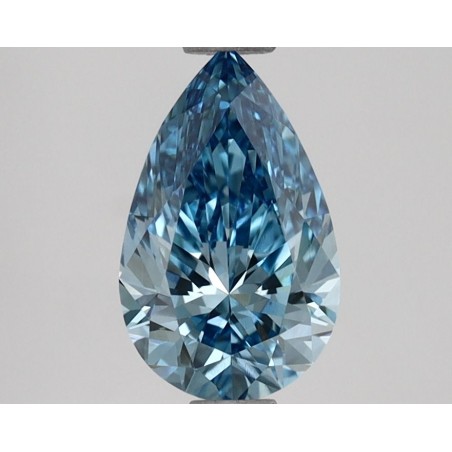 Diament laboratoryjny o barwie fantazyjnej szlif gruszkowy, 1.04ct, VVS1, Fancy Vivid Blue, IGI LG652487886