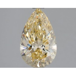 Diament laboratoryjny o barwie fantazyjnej szlif gruszkowy, 1.64ct, VVS2, Fancy Yellow, IGI LG626487740