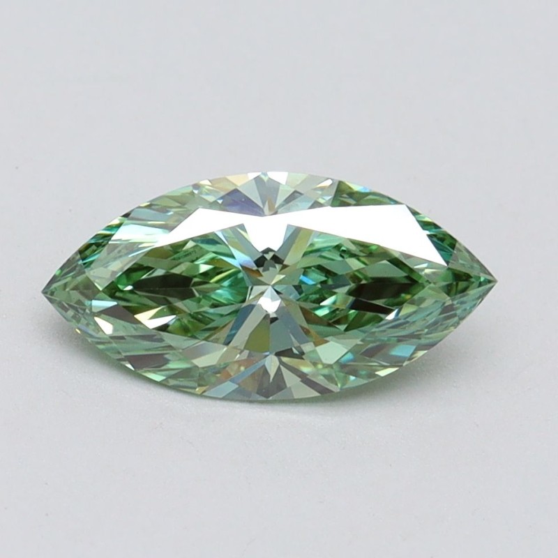 Diament laboratoryjny o barwie fantazyjnej markiza, 1.09ct, VVS2, Fancy Vivid Green, IGI LG611366572 Diament laboratoryjny o barwie fantazyjnej markiza, 1.09ct, VVS2, Fancy Vivid Green, IGI LG611366572