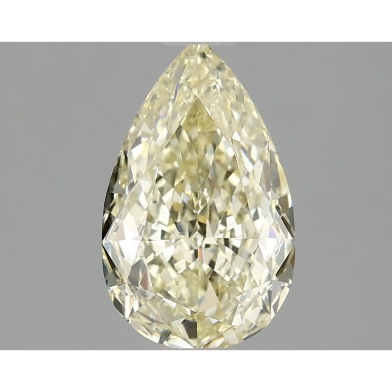 Diament laboratoryjny o barwie fantazyjnej szlif gruszkowy, 1.54ct, VVS2, Fancy Intense Yellow, IGI LG689542581
