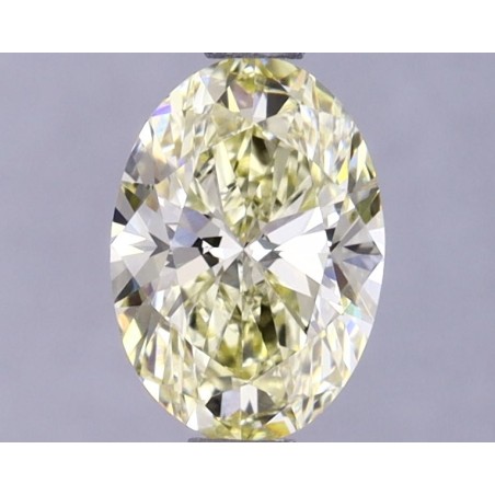Diament laboratoryjny o barwie fantazyjnej szlif owalny, 1.1ct, VVS2, Fancy Intense Yellow, IGI LG624430943