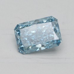 Diament laboratoryjny o barwie fantazyjnej radiant, 1.1ct, VVS2, Fancy Vivid Blue, IGI LG529286354