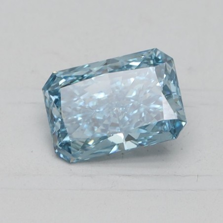 Diament laboratoryjny o barwie fantazyjnej radiant, 1.1ct, VVS2, Fancy Vivid Blue, IGI LG529286354