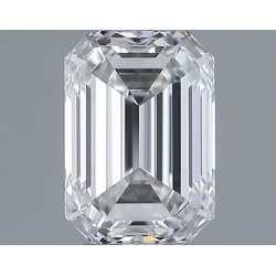 Diament szlif szmaragdowy, 0.7ct, VVS2, H, GIA 7531578884
