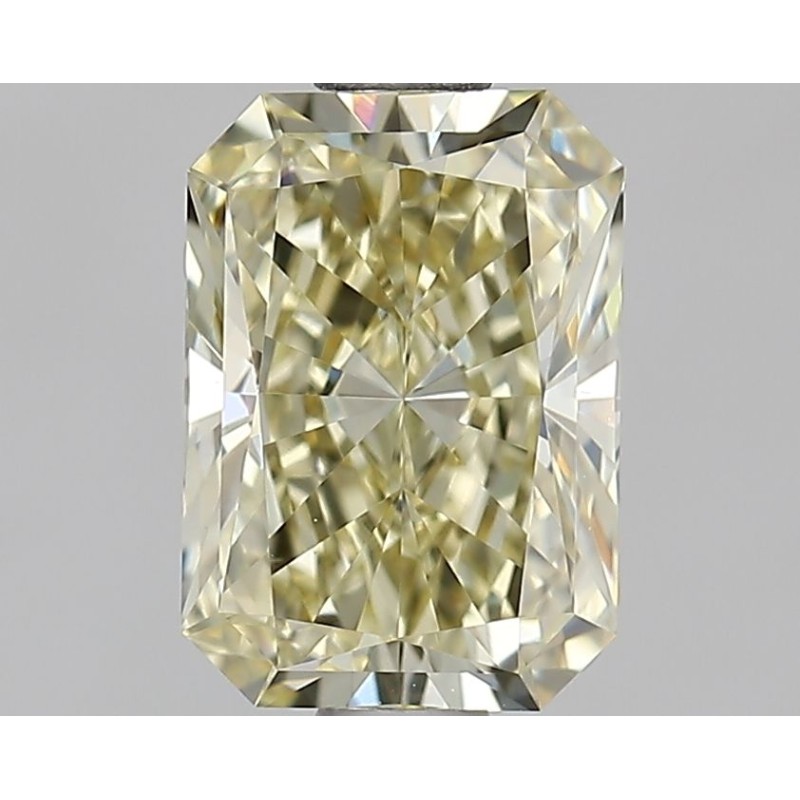 Diament laboratoryjny o barwie fantazyjnej radiant, 1.14ct, VVS1, Fancy Intense Yellow, IGI LG627458188