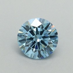 Diament laboratoryjny o barwie fantazyjnej szlif okrągły, 0.53ct, VVS2, Fancy Vivid Blue, IGI LG646454019