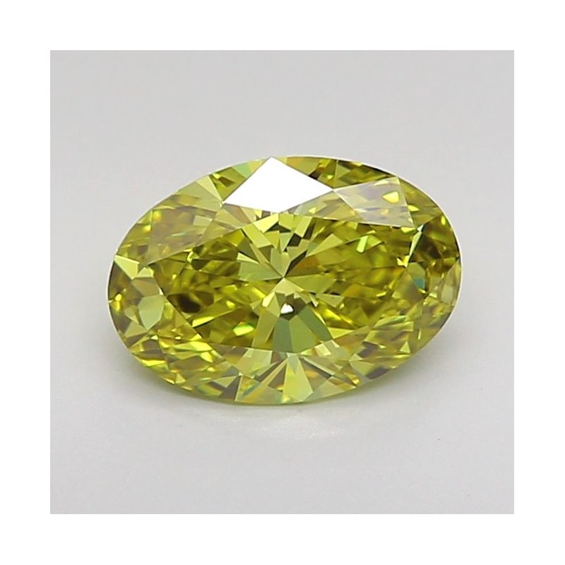 Diament laboratoryjny o barwie fantazyjnej szlif owalny, 1.21ct, VVS2, Fancy Intense Yellow, IGI LG715520914