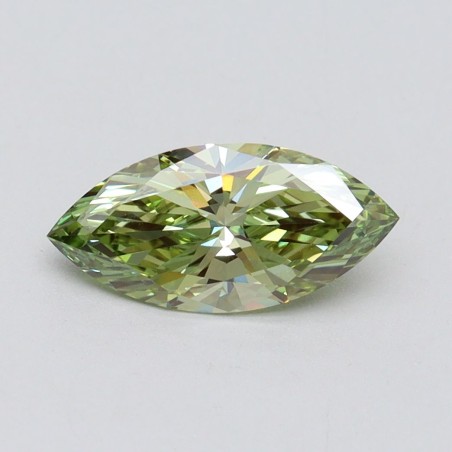 Diament laboratoryjny o barwie fantazyjnej markiza, 1.06ct, VVS2, Fancy Vivid Green, IGI LG611355328