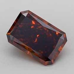 Diament laboratoryjny o barwie fantazyjnej radiant, 2.22ct, VVS2, Fancy Deep Orange, IGI LG600387748