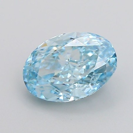 Diament laboratoryjny o barwie fantazyjnej szlif owalny, 2.1ct, VVS2, Fancy Vivid Blue, IGI LG713527790