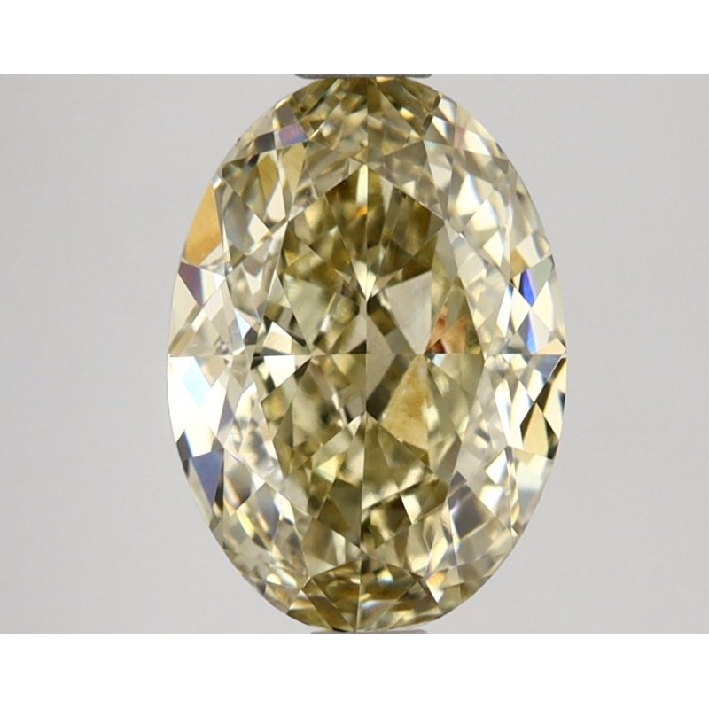 Diament laboratoryjny o barwie fantazyjnej szlif owalny, 2.51ct, VVS2, Fancy Yellow, IGI LG652487884