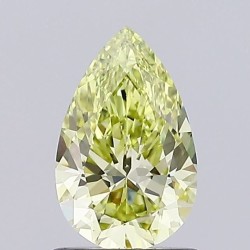 Diament laboratoryjny o barwie fantazyjnej szlif gruszkowy, 1.01ct, VVS2, Fancy Yellow, IGI LG710523662