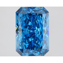 Diament laboratoryjny o barwie fantazyjnej radiant, 2.92ct, VVS2, Fancy Vivid Blue, IGI LG723511762