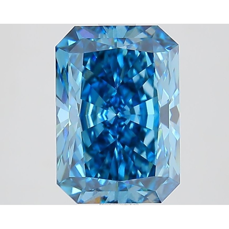 Diament laboratoryjny o barwie fantazyjnej radiant, 2.86ct, VVS2, Fancy Vivid Blue, IGI LG713531166 Diament laboratoryjny o barwie fantazyjnej radiant, 2.86ct, VVS2, Fancy Vivid Blue, IGI LG713531166