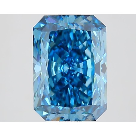 Diament laboratoryjny o barwie fantazyjnej radiant, 2.86ct, VVS2, Fancy Vivid Blue, IGI LG713531166