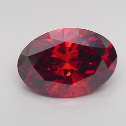 Diament laboratoryjny o barwie fantazyjnej szlif owalny, 1.4ct, VVS2, Fancy Deep Orange, IGI LG712572934