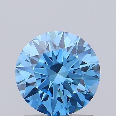 Diament laboratoryjny o barwie fantazyjnej szlif okrągły, 1.07ct, VVS2, Fancy Vivid Blue, IGI LG733506816