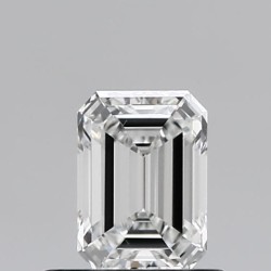 Diament szlif szmaragdowy, 0.5ct, VS2, E, GIA 6525647701