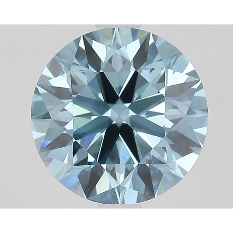 Diament laboratoryjny o barwie fantazyjnej szlif okrągły, 2.05ct, VVS2, Fancy Vivid Blue, IGI LG662417068
