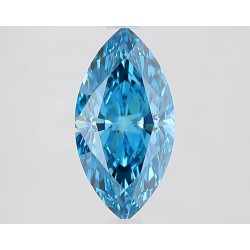 Diament laboratoryjny o barwie fantazyjnej markiza, 2.04ct, VVS2, Fancy Vivid Blue, IGI LG732559394