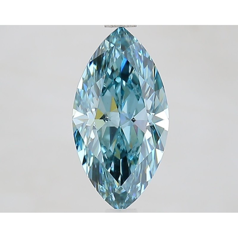 Diament laboratoryjny o barwie fantazyjnej markiza, 2ct, VVS2, Fancy Vivid Blue, IGI LG741514258