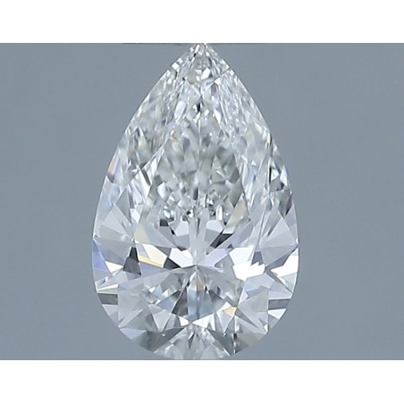 Diament szlif gruszkowy, 0.5ct, VVS1, H, GIA 2537721309