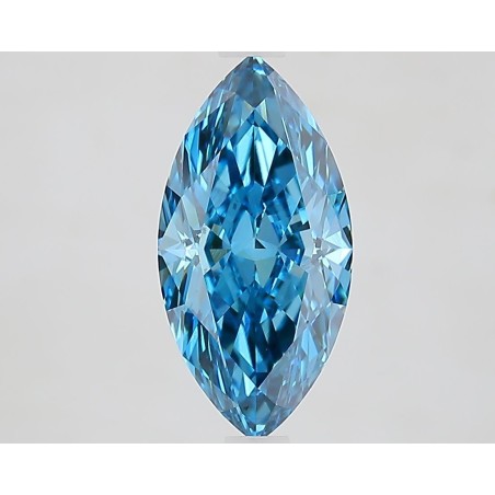 Diament laboratoryjny o barwie fantazyjnej markiza, 2.01ct, VVS2, Fancy Vivid Blue, IGI LG739523776