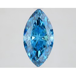 Diament laboratoryjny o barwie fantazyjnej markiza, 2.01ct, VVS2, Fancy Vivid Blue, IGI LG733501013
