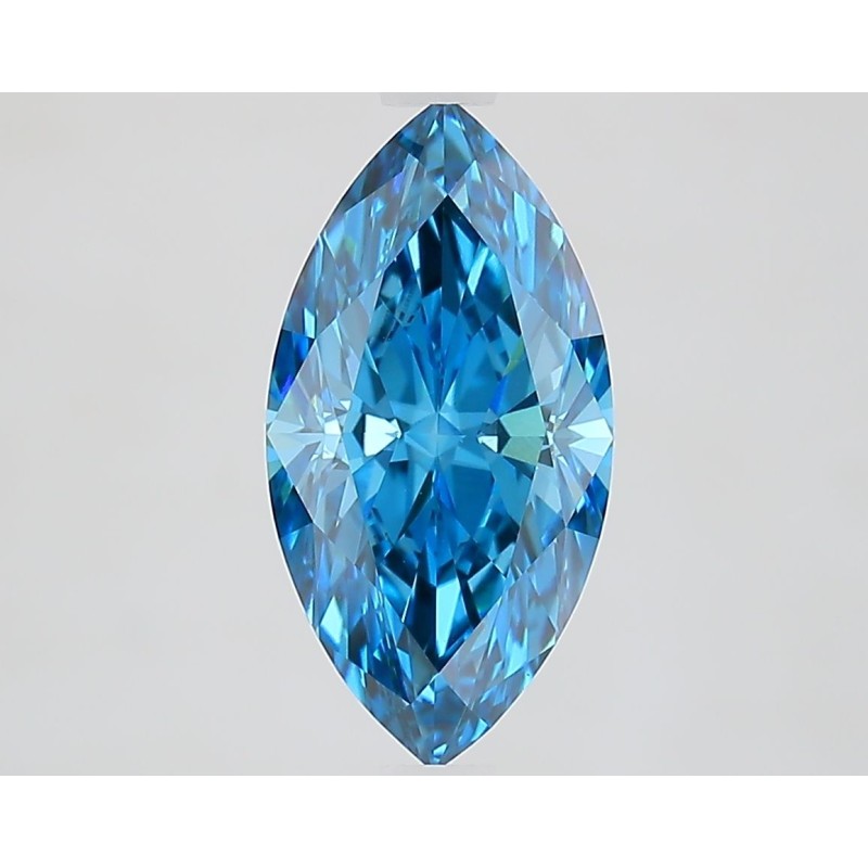 Diament laboratoryjny o barwie fantazyjnej markiza, 2.01ct, VVS2, Fancy Vivid Blue, IGI LG733501013