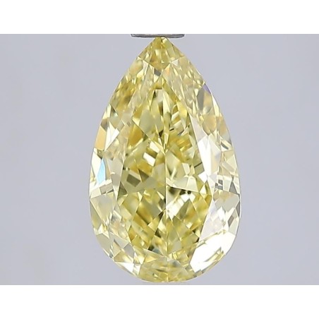 Diament laboratoryjny o barwie fantazyjnej szlif gruszkowy, 2.04ct, VVS2, Fancy Intense Yellow, IGI LG700515067