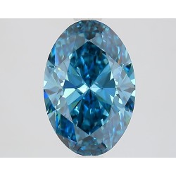 Diament laboratoryjny o barwie fantazyjnej szlif owalny, 2.03ct, VVS2, Fancy Vivid Blue, IGI LG726555310