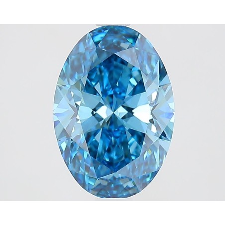 Diament laboratoryjny o barwie fantazyjnej szlif owalny, 2.05ct, VVS2, Fancy Vivid Blue, IGI LG713526341