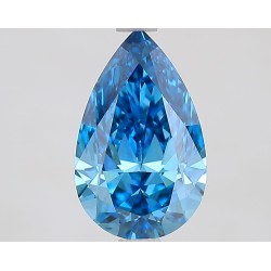 Diament laboratoryjny o barwie fantazyjnej szlif gruszkowy, 1.87ct, VVS2, Fancy Vivid Blue, IGI LG734543274
