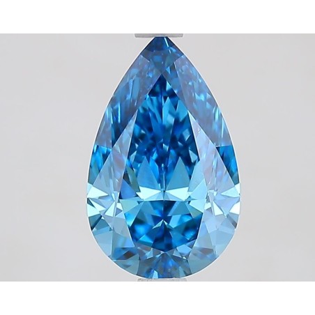 Diament laboratoryjny o barwie fantazyjnej szlif gruszkowy, 1.87ct, VVS2, Fancy Vivid Blue, IGI LG734543274