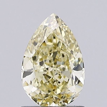 Diament laboratoryjny o barwie fantazyjnej szlif gruszkowy, 1.03ct, VVS2, Fancy Light Yellow, IGI LG739567367
