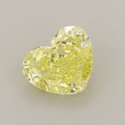 Diament laboratoryjny o barwie fantazyjnej serce, 1.08ct, VVS2, Fancy Intense Yellow, IGI LG629481091